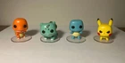 Pokemon Funko Pocket Pop! Lot of 4 Figures Charmander Bulbasaur Squirtle Pikachu
