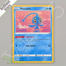 Pokemon TCG Card - Manaphy 41/172 Rare | Brilliant Stars (2022) *LP