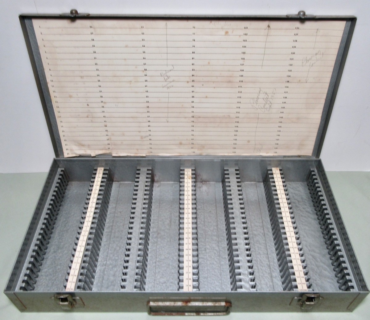 Vintage 35 mm 2-Inch Slide Storage Case For 150 Slides (1956-1957