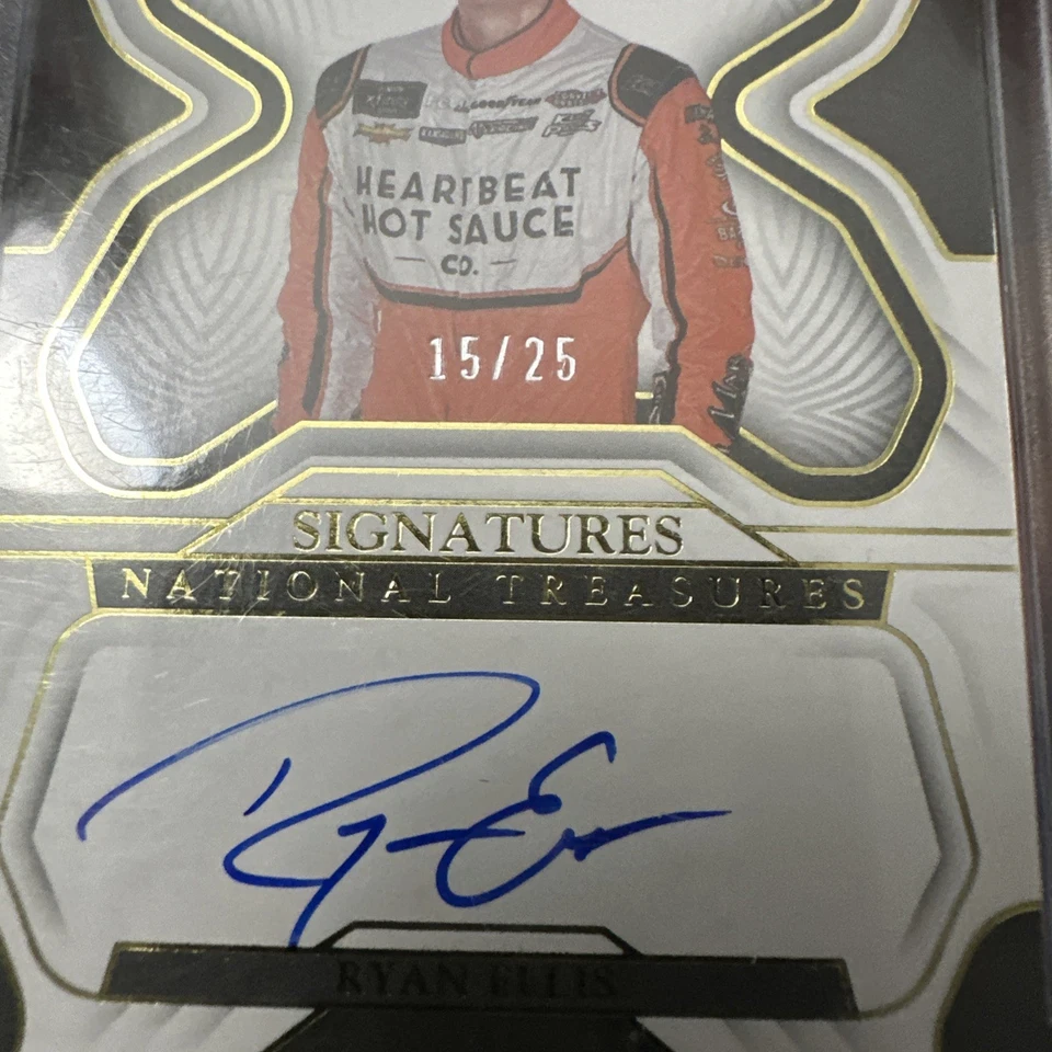 2023 Panini National Treasures Signatures Ryan Ellis #S-rel/25 (AU) - Image 3 of 4