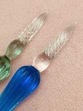 2 Glass Pens With Case