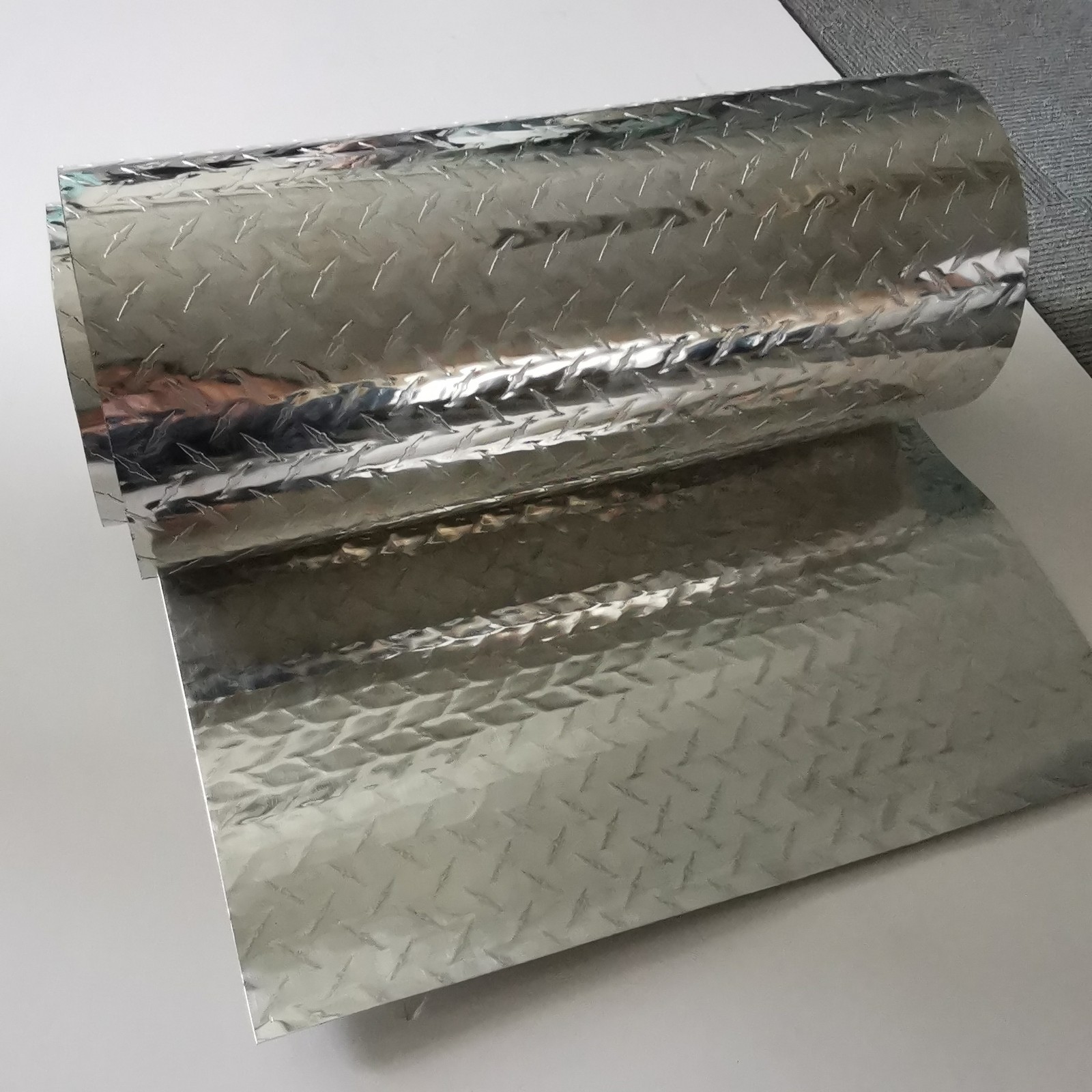 Aluminum Diamond Plate Sheet 24" x 96" .04" Thick Trailer, RV Garages 3003