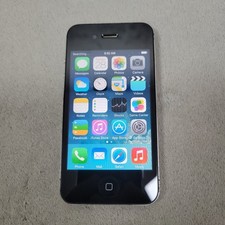 Apple iPhone 4 Black 8GB Verizon A1349 MD439LL/A iOS 7.1.2 Clean - Read