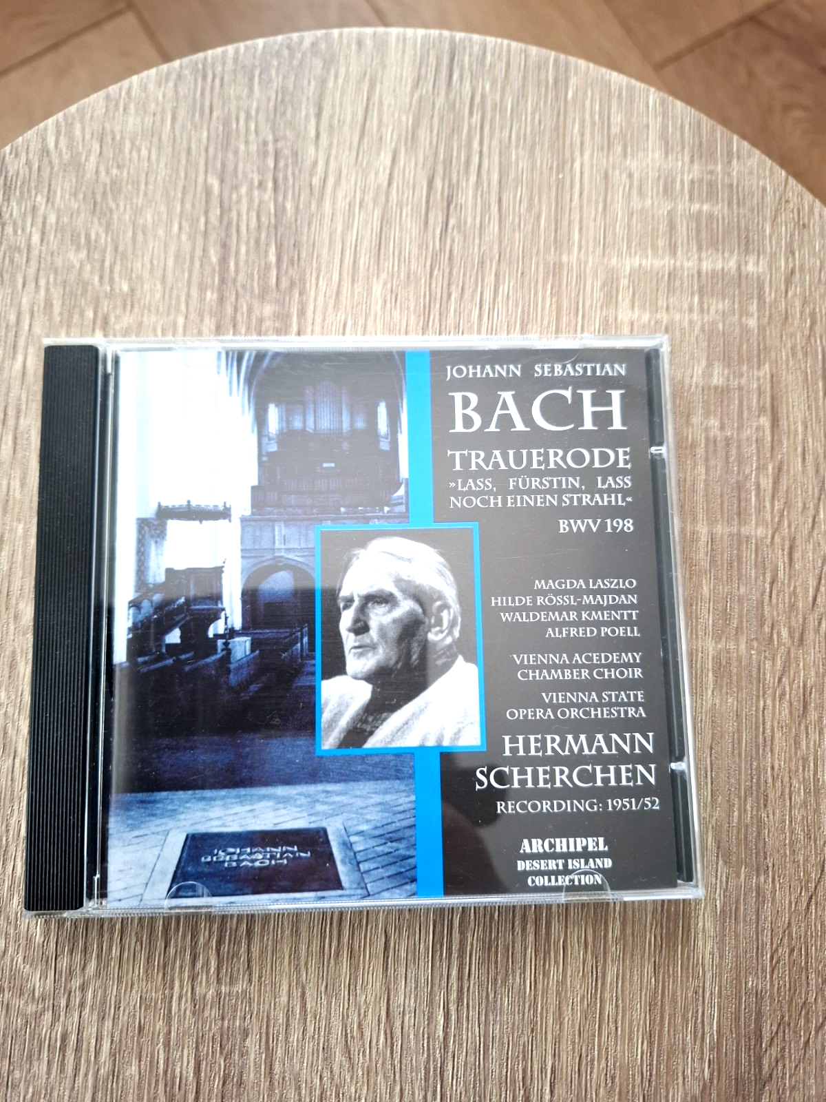 Johann Sebastian Bach: Trauerode BWV 198: Hermann Scherchen CD