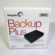 😲 NEW SEALED SEAGATE 5TB EXTERNAL HARD DRIVE BACKUP PLUS USB 3.0 DESKTOP LAPTOP