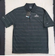 Nike Dri Fit Golf Polo Men’s L 286774 Georgia Pacific Port Hudson 