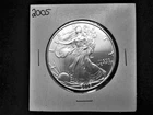 2005 WALKING LIBERTY AMERICAN EAGLE .999 SILVER DOLLAR COIN 1oz. BU_SEALED