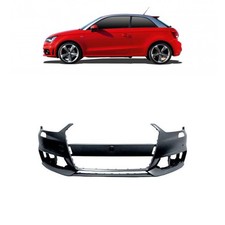 Stoßstange vorne grundiert mit PDC & SRA für Audi A1 8X ab Facelift 2015 -2018