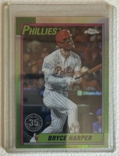 2025 Topps Chrome ‘90 Topps #90CB12 Bryce Harper