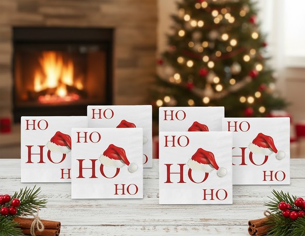 120 Servietten Papierservietten Motivservietten 3 Lagig 33X33 Cm Weihnachten-image