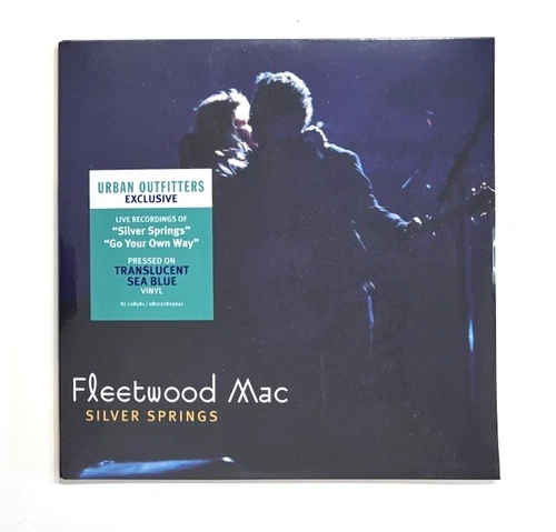 Fleetwood Mac Silver Springs 7" single sealed - translucent blue vinyl record