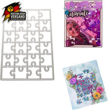 Puzzle Metall Schneiden Stanze Schablone Scrapbooking Album Paper Card Template 