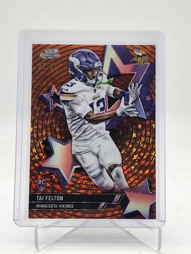 2025 Topps Cosmic Chrome Tai Felton Base (RAW)