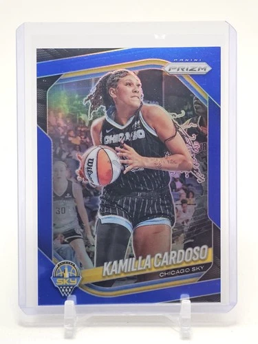 KAMILLA CARDOSO 2025-26 PANINI PRIZM WNBA BLUE /199 #89 BASKETBALL SKY Q5908