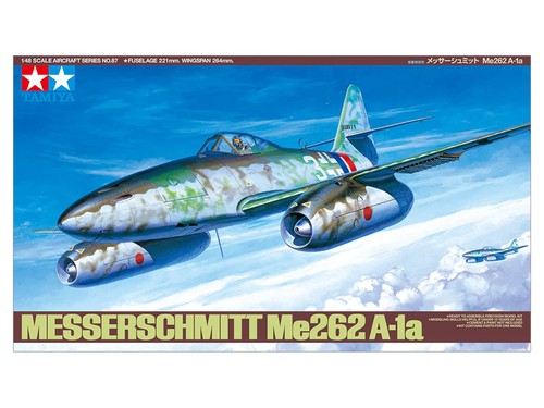 Tamiya1/48 Masterpiece Series German Air Force Messerschmitt Me262 A-1aModel Kit - Picture 2 of 7