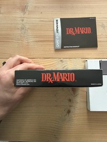 Dr Mario NES Classics Nintendo Game Boy Gameboy Advance CIB Top Zustand