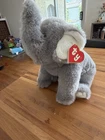Rare Vintage Ty Elephant - 1989 Elmer The Elephant - Original Tags