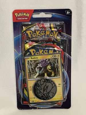 NEW Pokemon Mega Evolution & Phantasmal Flames 2-Pack Blister Sealed - Raikou
