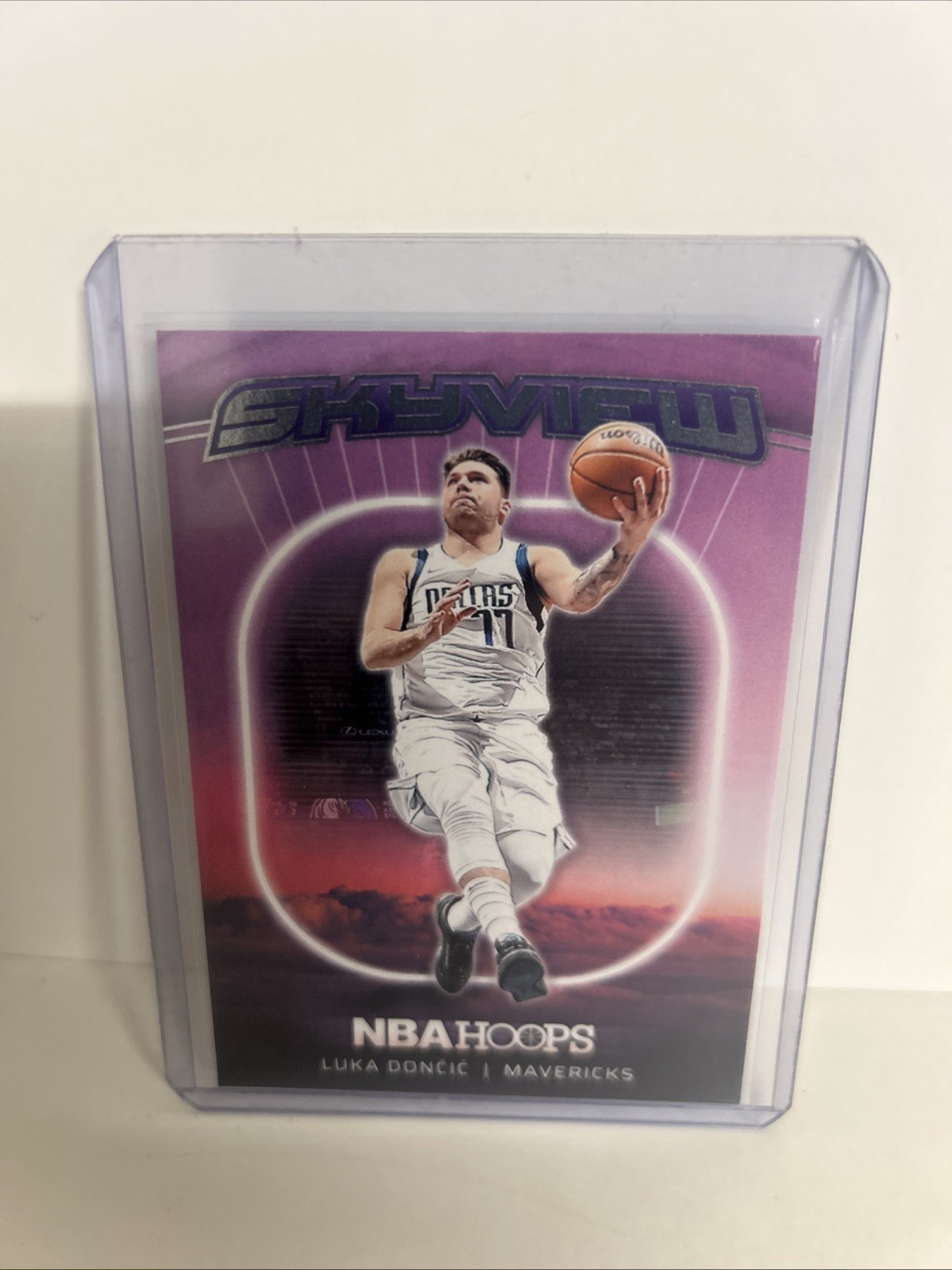 Luka Doncic #19 Basketball Cards 2024 Panini NBA Hoops Skyview trading card — raw and PSA graded price guide