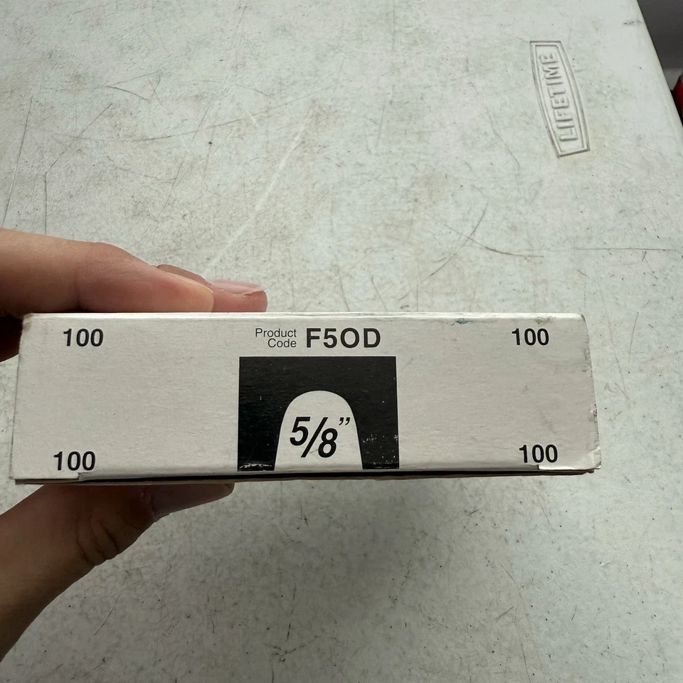 (100) 1/2” PEX/Copper/CPVC Flush Mount Clips for Peter Mangone RB-5, RB-6, #F5OD - Image 2 of 2