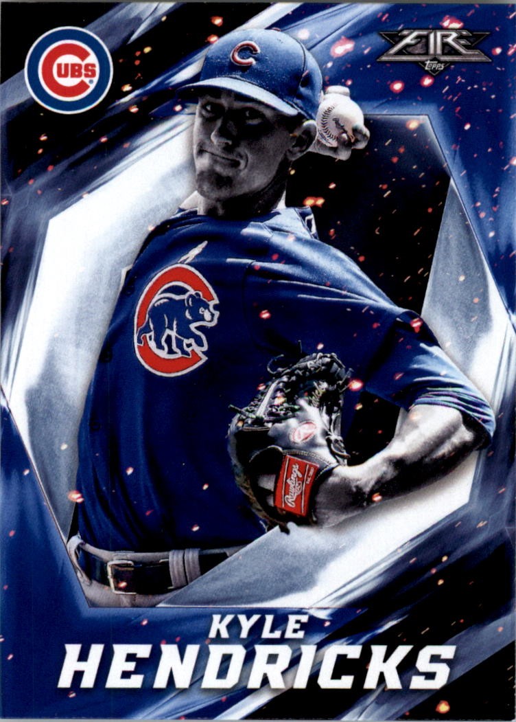 2017 Topps Fire #66 Kyle Hendricks - BB
