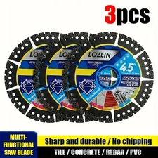 1~5x Diamond Multi-Purpose Saw Blades,4.5 Inch Heavy Duty Diamond Cutting Blades