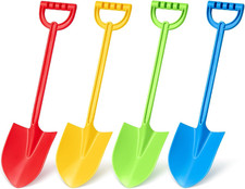 Beach Sand Shovels for Kids,15 inch Travel Beach Toys Colorful Shovel for Kids O