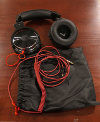 ONEaudio Over the Ear Headphones - Black