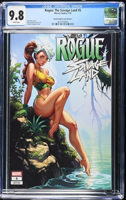 #ad #ad Rogue: Savage Land #5 J. Scott Campbell E Variant CGC 9.8 $98.00