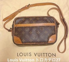 Borsa a tracolla Louis Vuitton Trocadero 27 Monogram, usata, elegante, rara