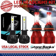 For Dodge RAM 1500 2500 3500 1994-1998 4X LED Headlight Hi/Lo Fog Lights Bulbs