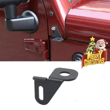 Front Passenger CB Antenna Mount Bracket For Jeep Wrangler JL JK TJ Gladiator JT