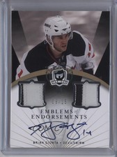 2007 Upper Deck The Cup Emblems of Endorsement 9/15 Brian Gionta #EE-BG Auto 0c3