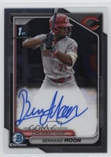 2024 Bowman Chrome Prospect Auto Bernard Moon #CPA-BMO Auto 05k6