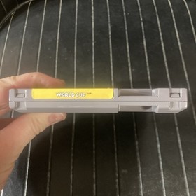 Nintendo World Cup NES Game Clean Label Tested