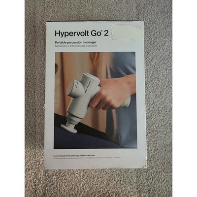 Hyperice Hypervolt GO 2 Percussion Massage Device - White