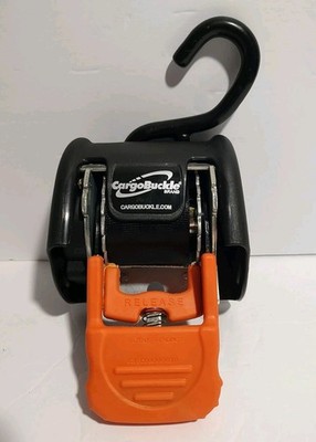 NEW GENUINE CARGOBUCKLE 2'' RETRACTABLE RACHET TIE-DOWN