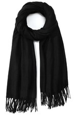 Scarf for Women - Women's Fall Winter Scarfs, Pashmina Shawl Wraps for Black