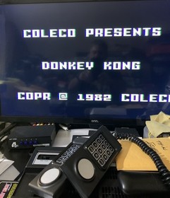 INTELLIVISION GAME LOT OF 2 DONKEY KONG CART/MANUAL +MOUSE TRAP CART ONLY TESTED