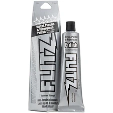Flitz Multi-Purpose Metal Polish Paste - 1.76oz Tube of USA-Made Metal Scratc...