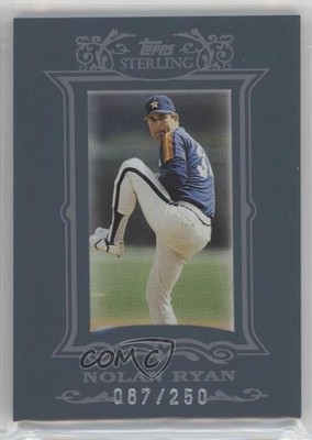2007 Topps Sterling 87/250 Nolan Ryan #204 HOF 0s55