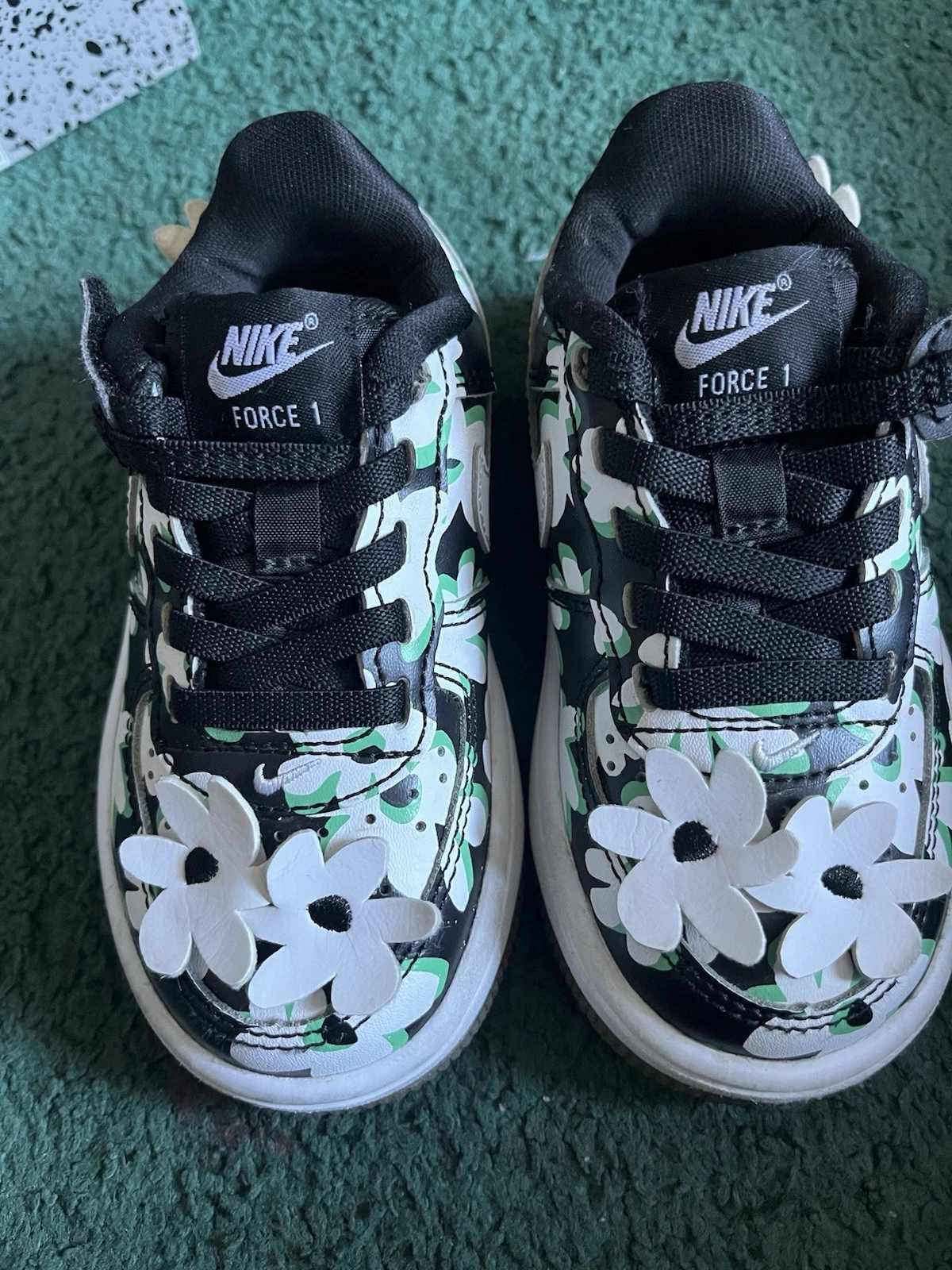 JORDAN Scarpe Nike Air Force 1 Low EasyOn LV8 "Flower Power" US 8C FN0409 001