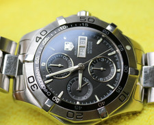 Authentic Tag Heuer Aquaracer Automatic Chronograph 300m Mens 43mm Watch CAF2010 19