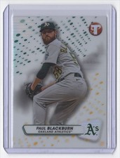 2023 Topps Pristine Refractor Paul Blackburn Oakland Athletics #127