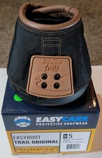 EasyCare EasyBoot Trail Size 5 Black/Brown Horse Boot 