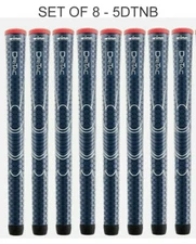 SET OF 8-- New WINN DriTac Men's Standard DARK BLUE Golf Grip 5DT-NB