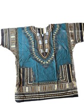 Green African Dashiki Shirt 2XL Plus Size