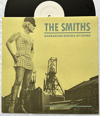 THE SMITHS-Barbarism Begins At Home-Rare UK  1 Sided Promo 12'' (Vinyl Record)