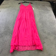 Alice + Olivia Dress Womens 2 Tamar Cut Out Sheer Silk Maxi damaged