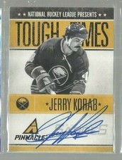  2010-11 Pinnacle Tough Times Autographs #JK Jerry Korab 041/250 (REF 4284)